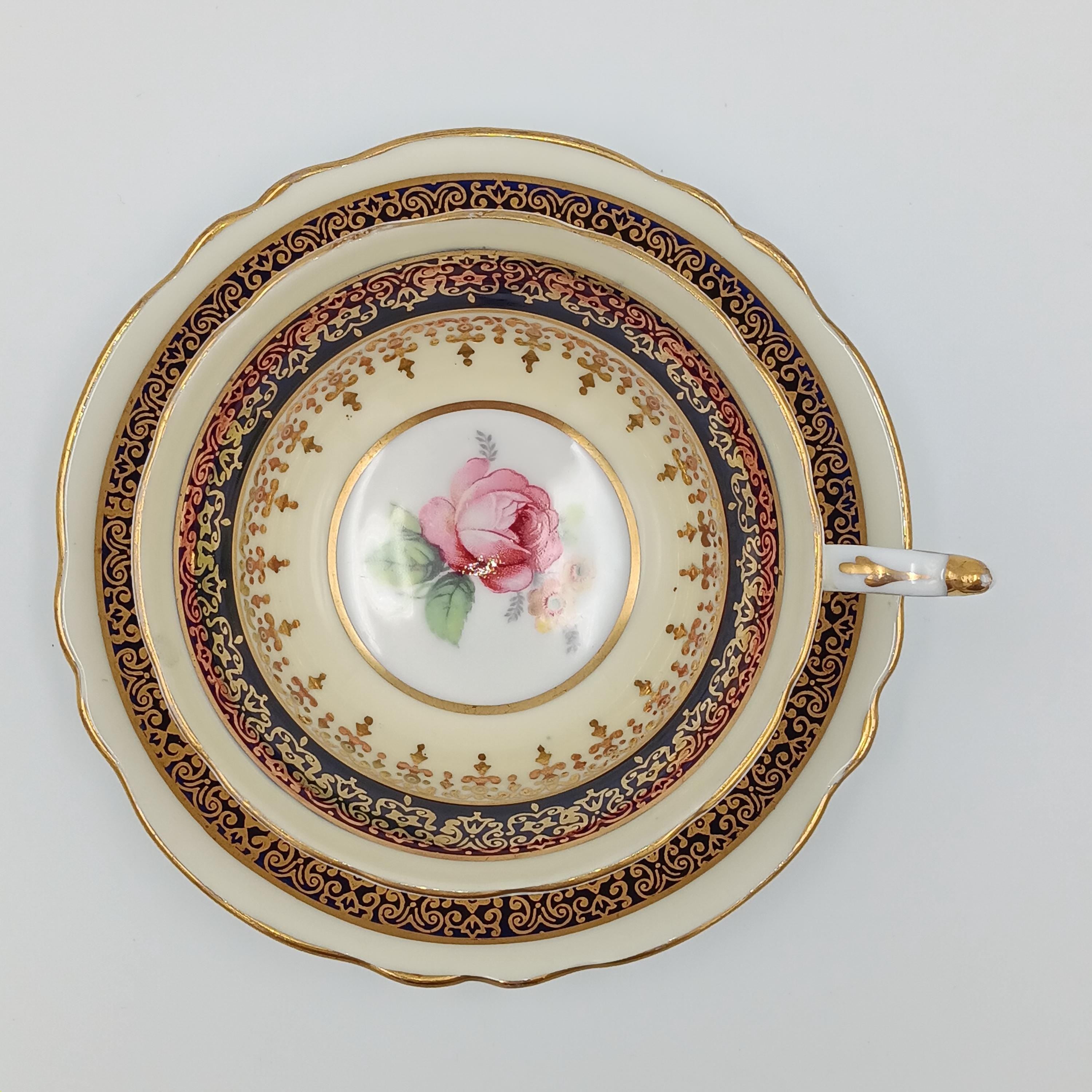 Paragon Double Warrant, Rosebud, Teacup and Saucer