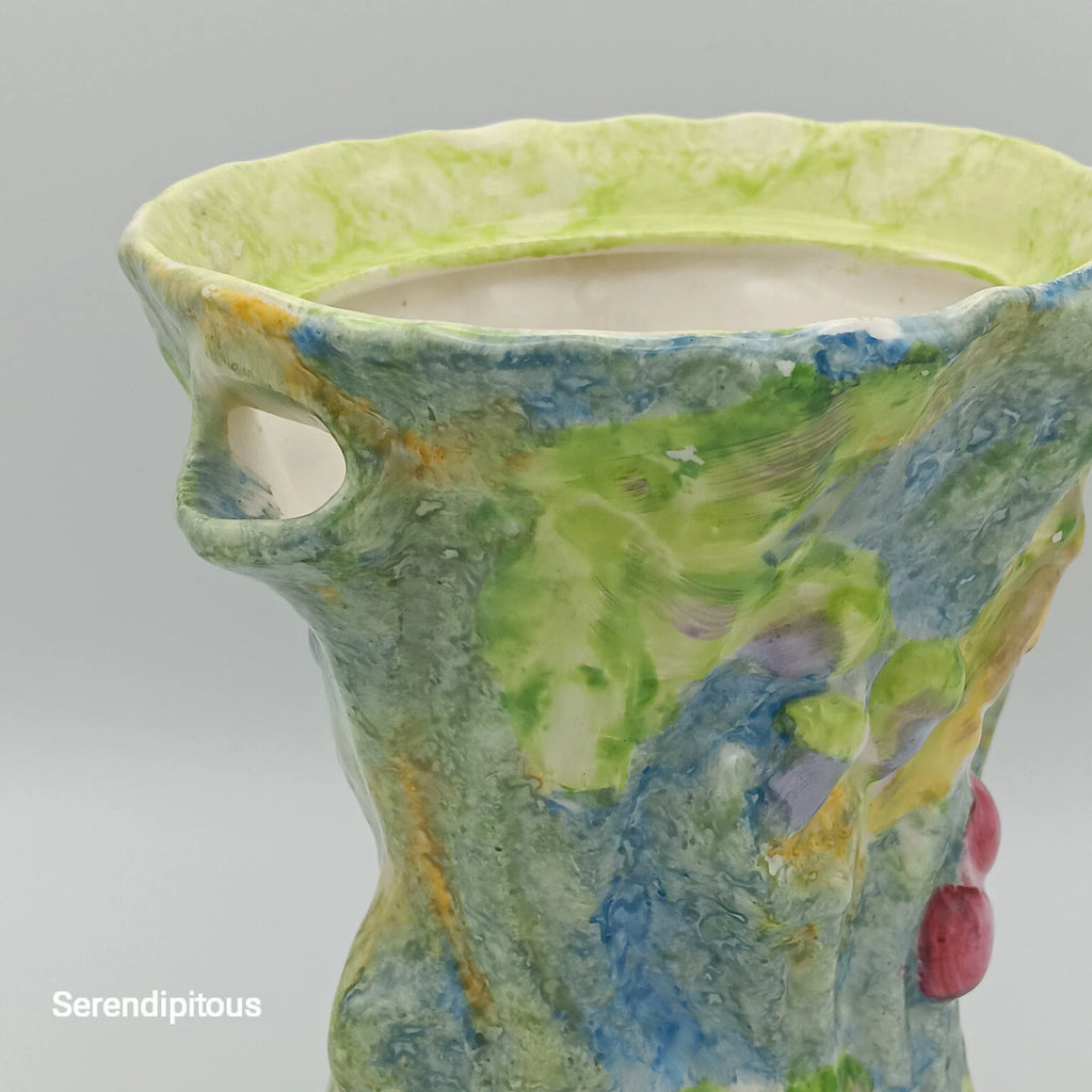 James Kent Ceramic Pitcher Vase – Unique Hand-Painted Ceramic