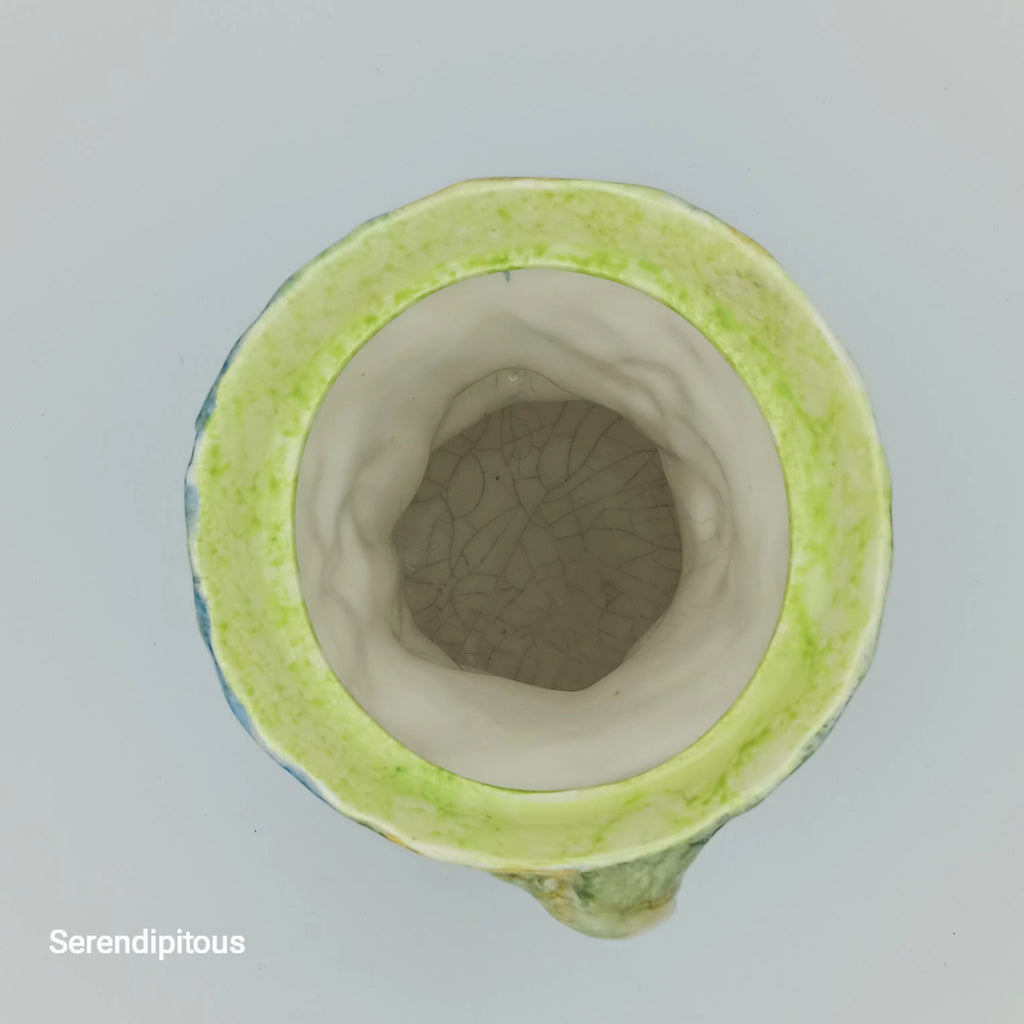 James Kent Ceramic Pitcher Vase – Unique Hand-Painted Ceramic