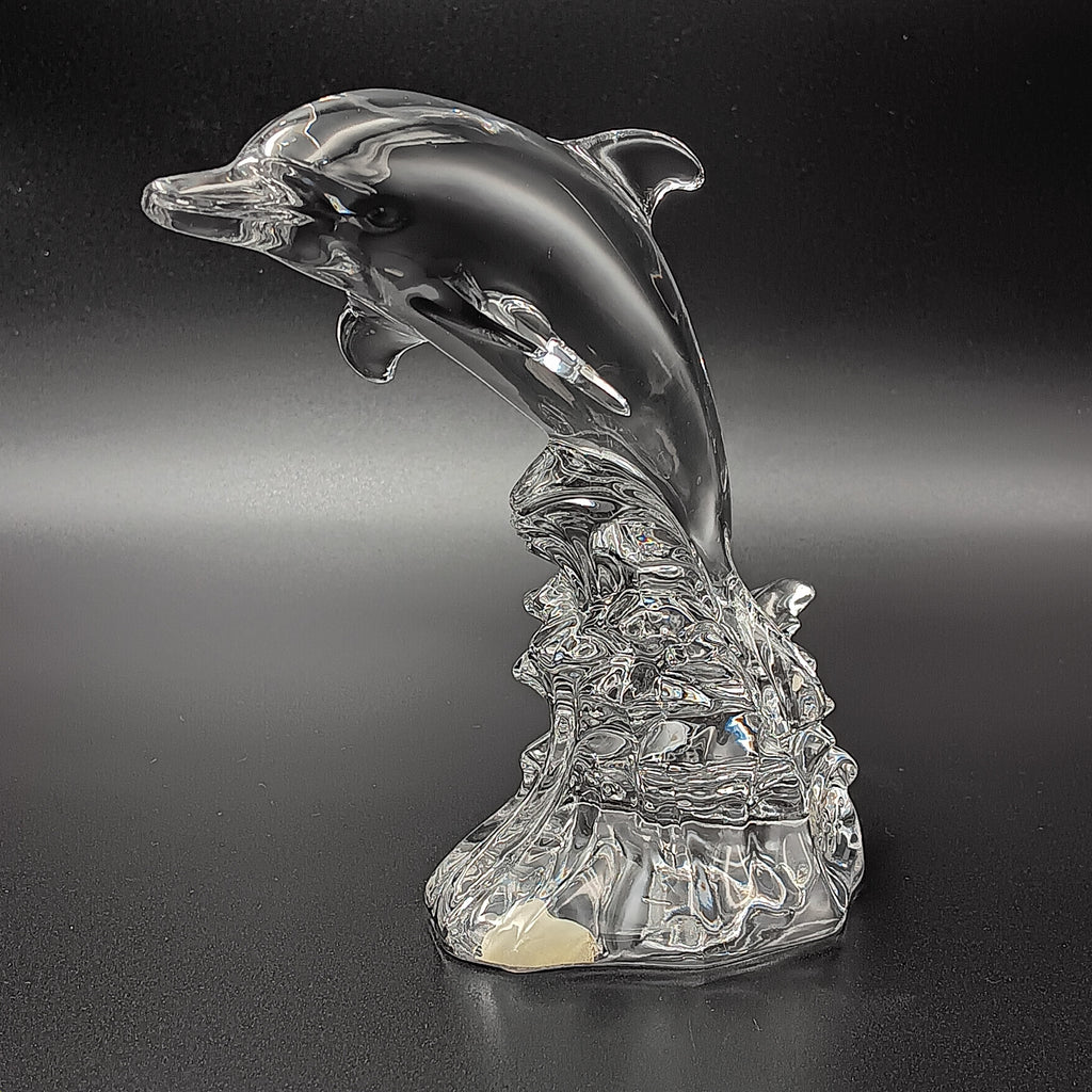 Princess House – “Wonders of the Wild” – Crystal Dolphin Figurine