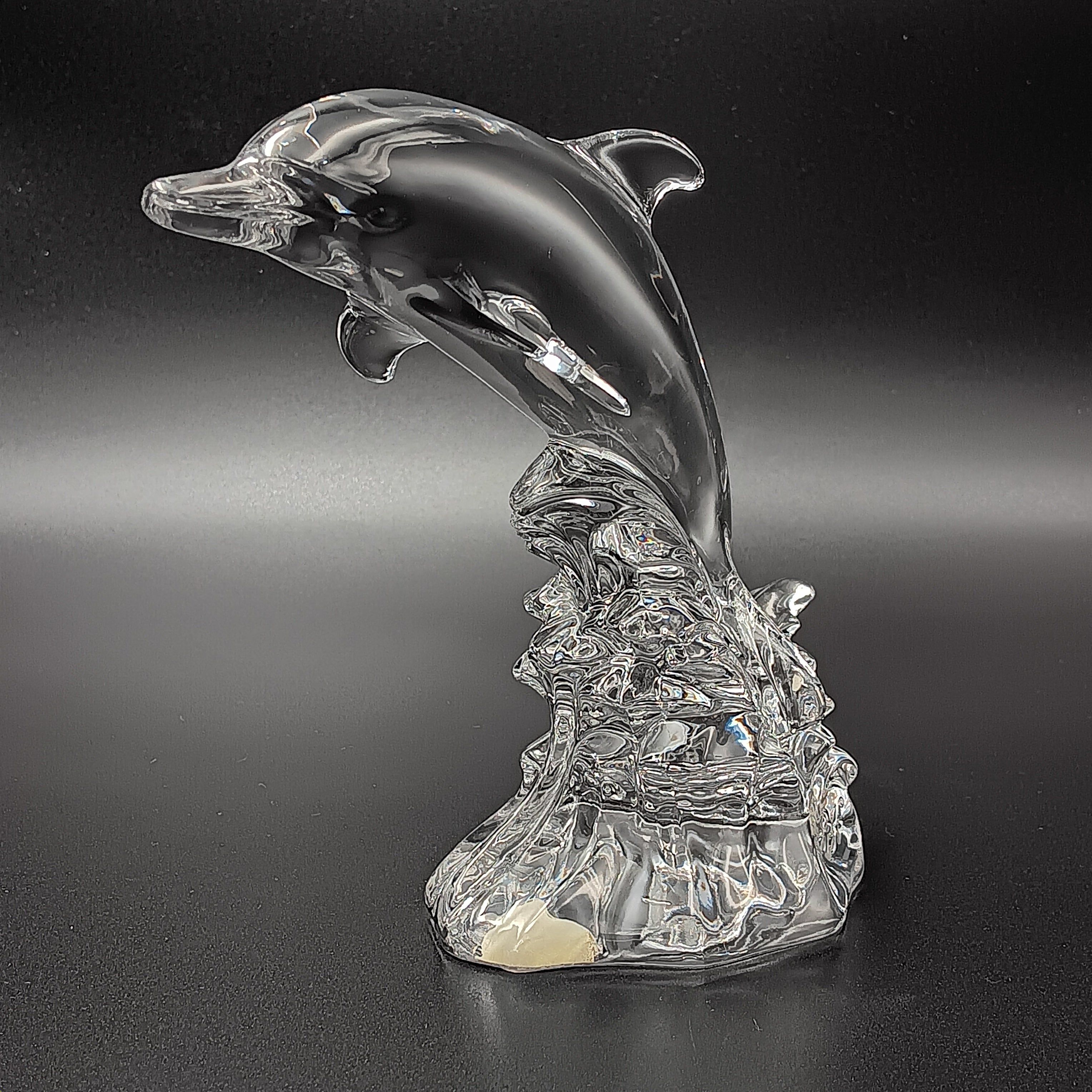 Princess House – “Wonders of the Wild” – Crystal Dolphin Figurine