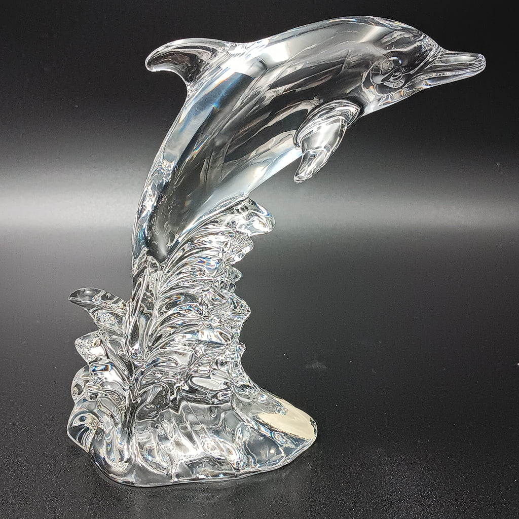 Princess House – “Wonders of the Wild” – Crystal Dolphin Figurine