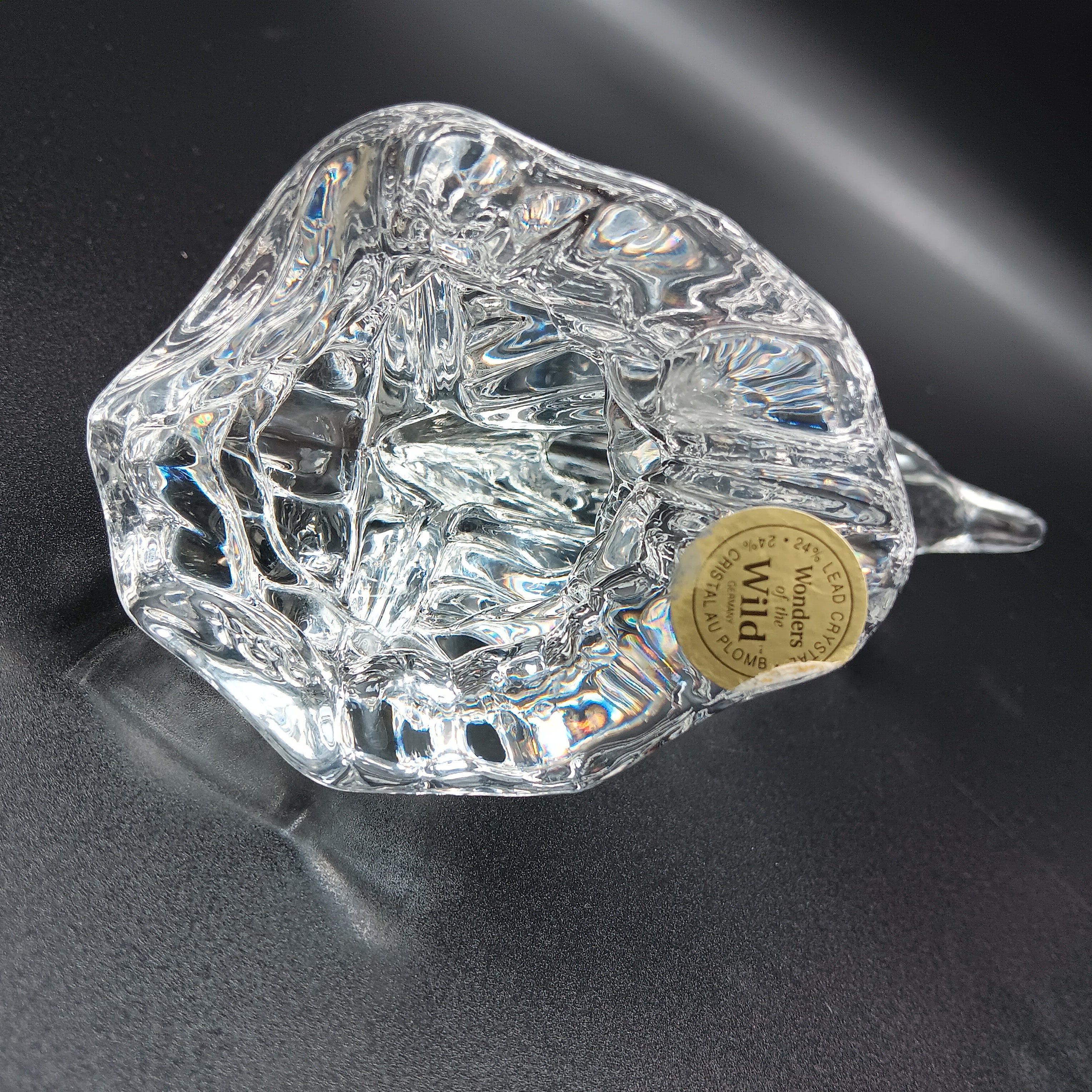 Princess House – “Wonders of the Wild” – Crystal Dolphin Figurine