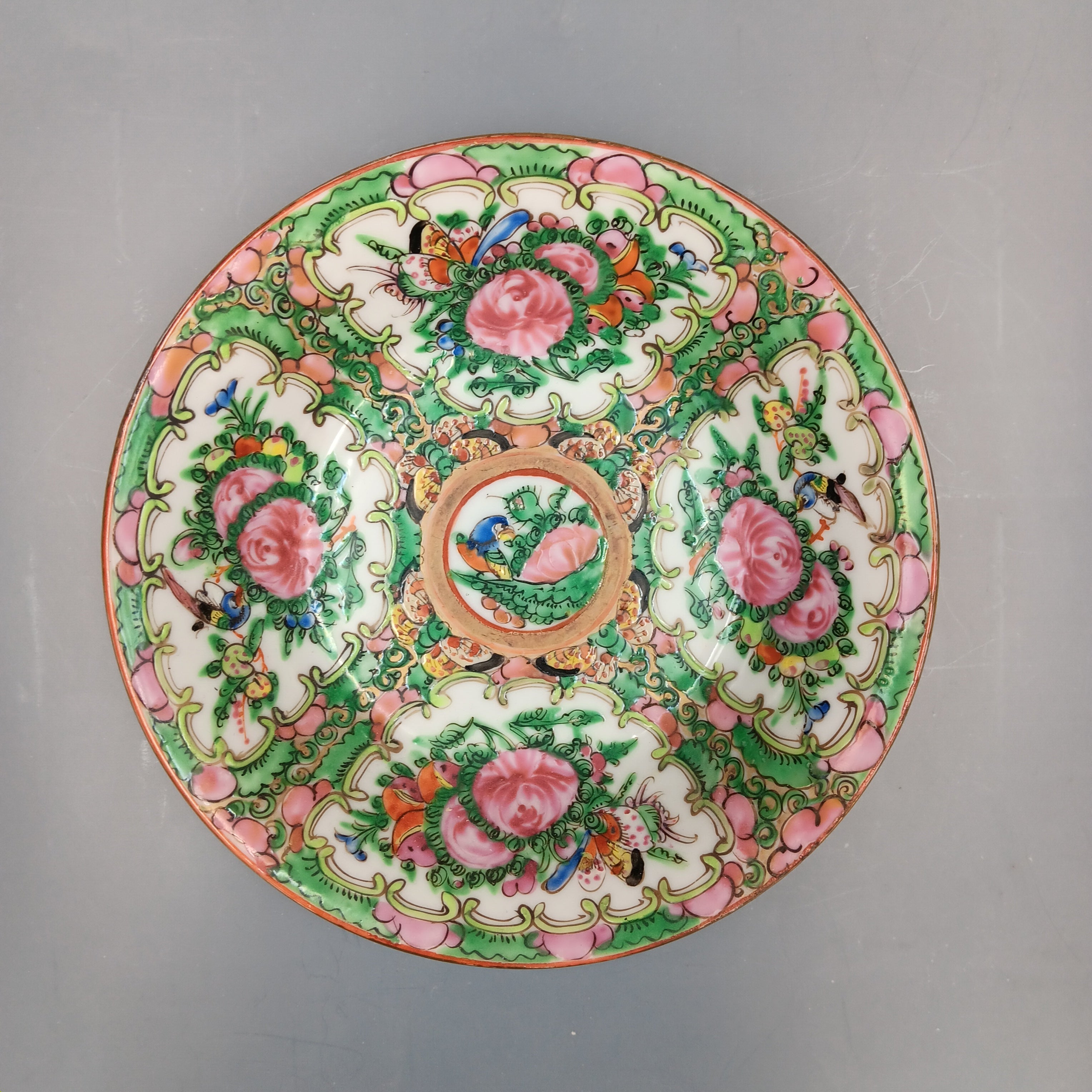 Chinese Famille Rose Bowl, Late Qing Period