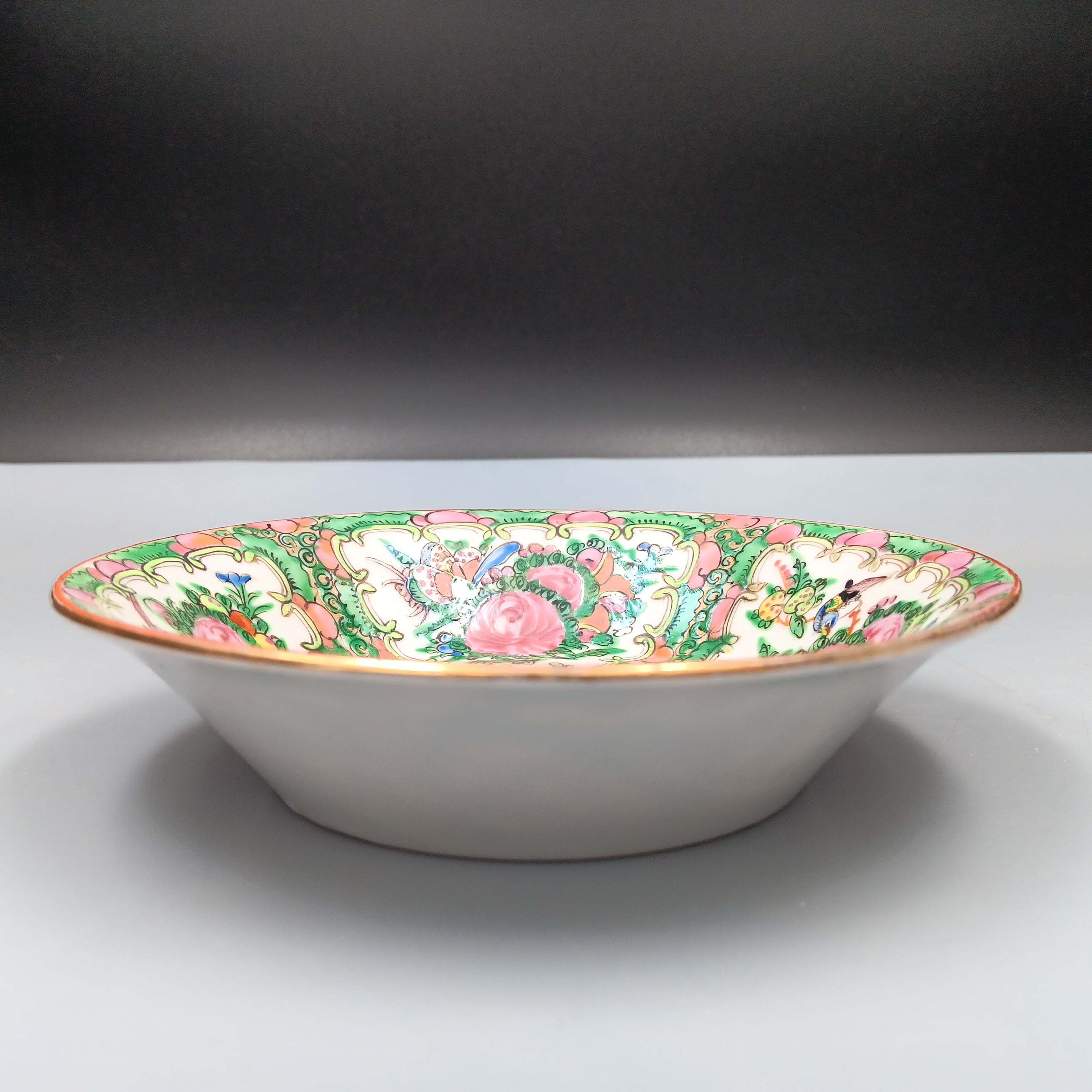 Chinese Famille Rose Bowl, Late Qing Period