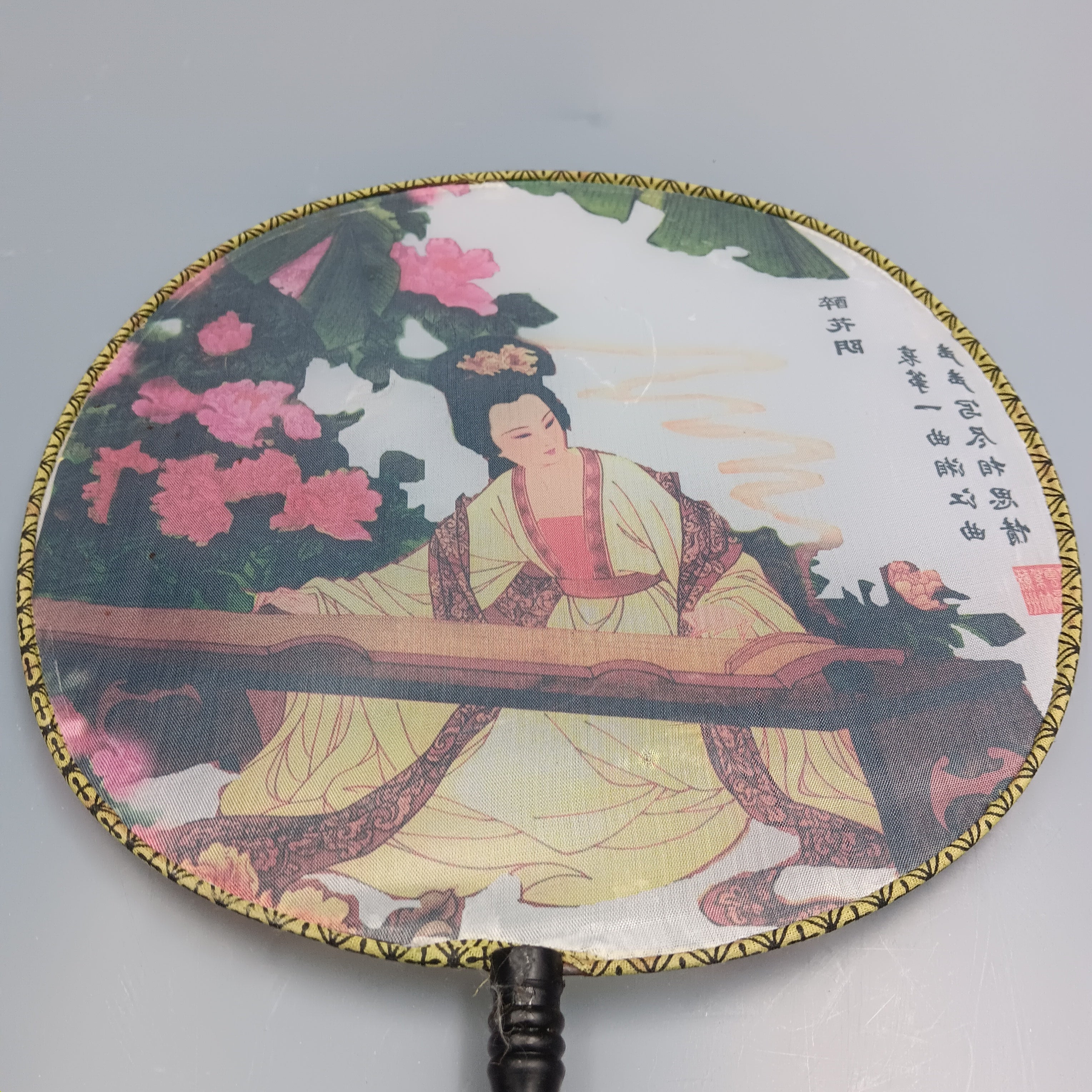 Traditional Chinese Silk Fans – “Autumn Reverie” & “Portrait of Longing”