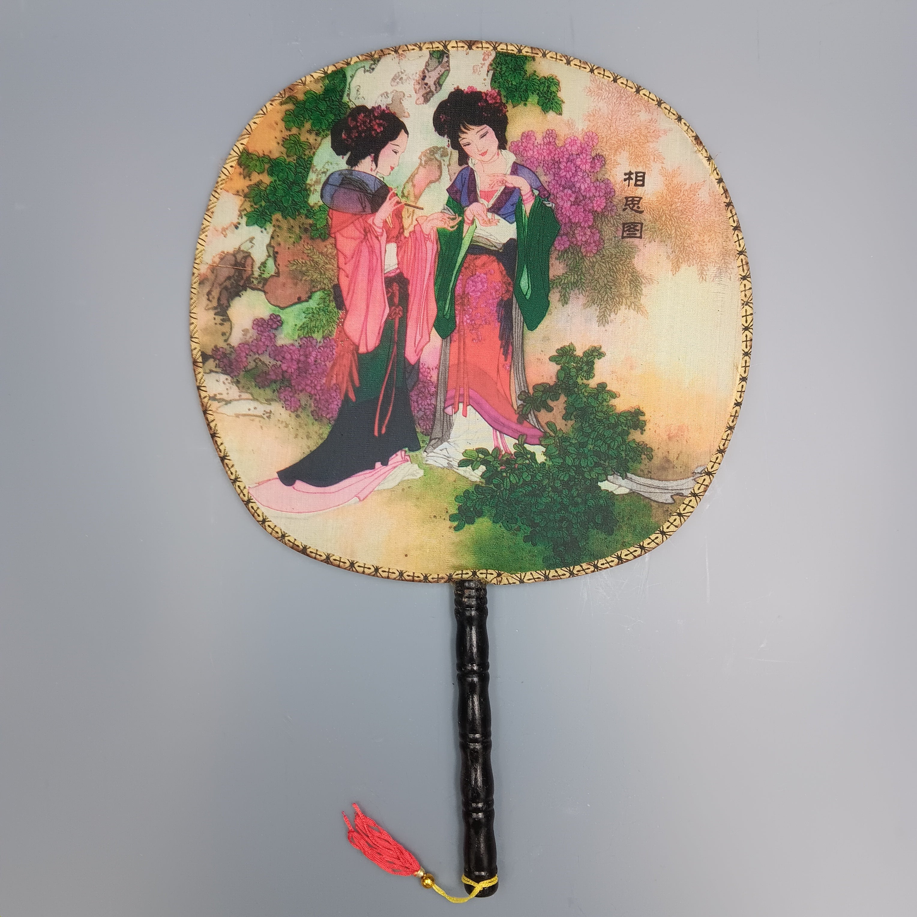 Traditional Chinese Silk Fans – “Autumn Reverie” & “Portrait of Longing”