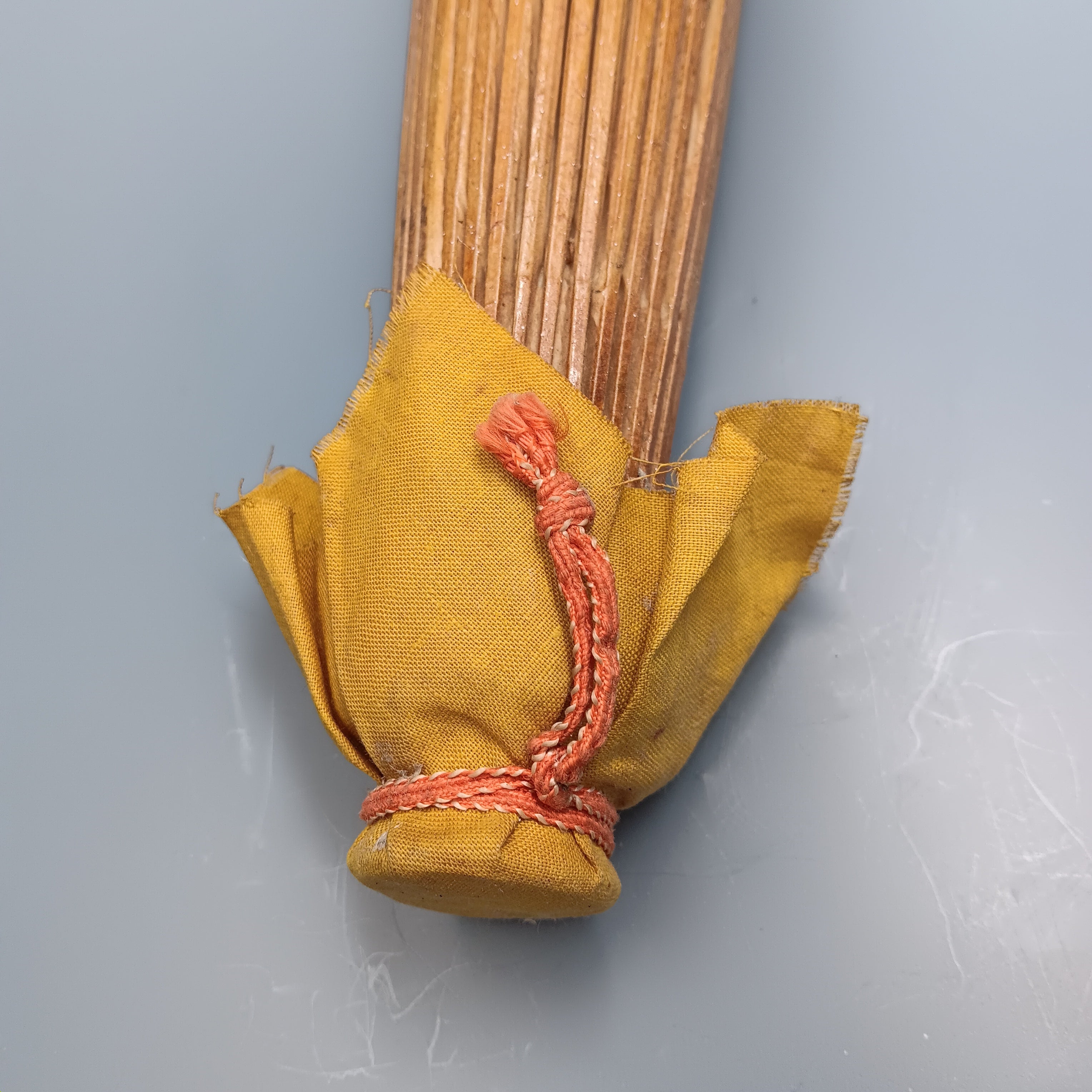 Vintage 1960s Japanese Bamboo & Rice Paper Parasol – Hand Painted