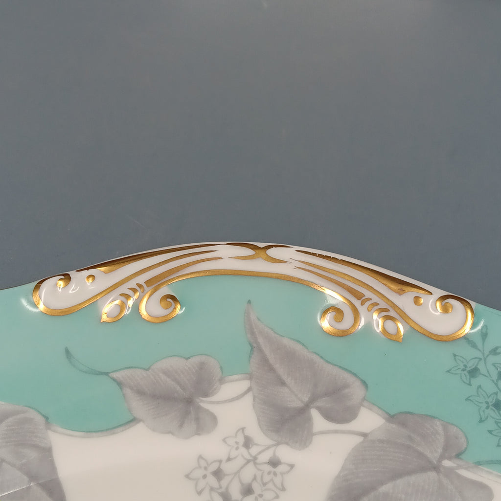 Wedgwood “Buxton Turquoise” Handled Cake Plate (1962–1964)