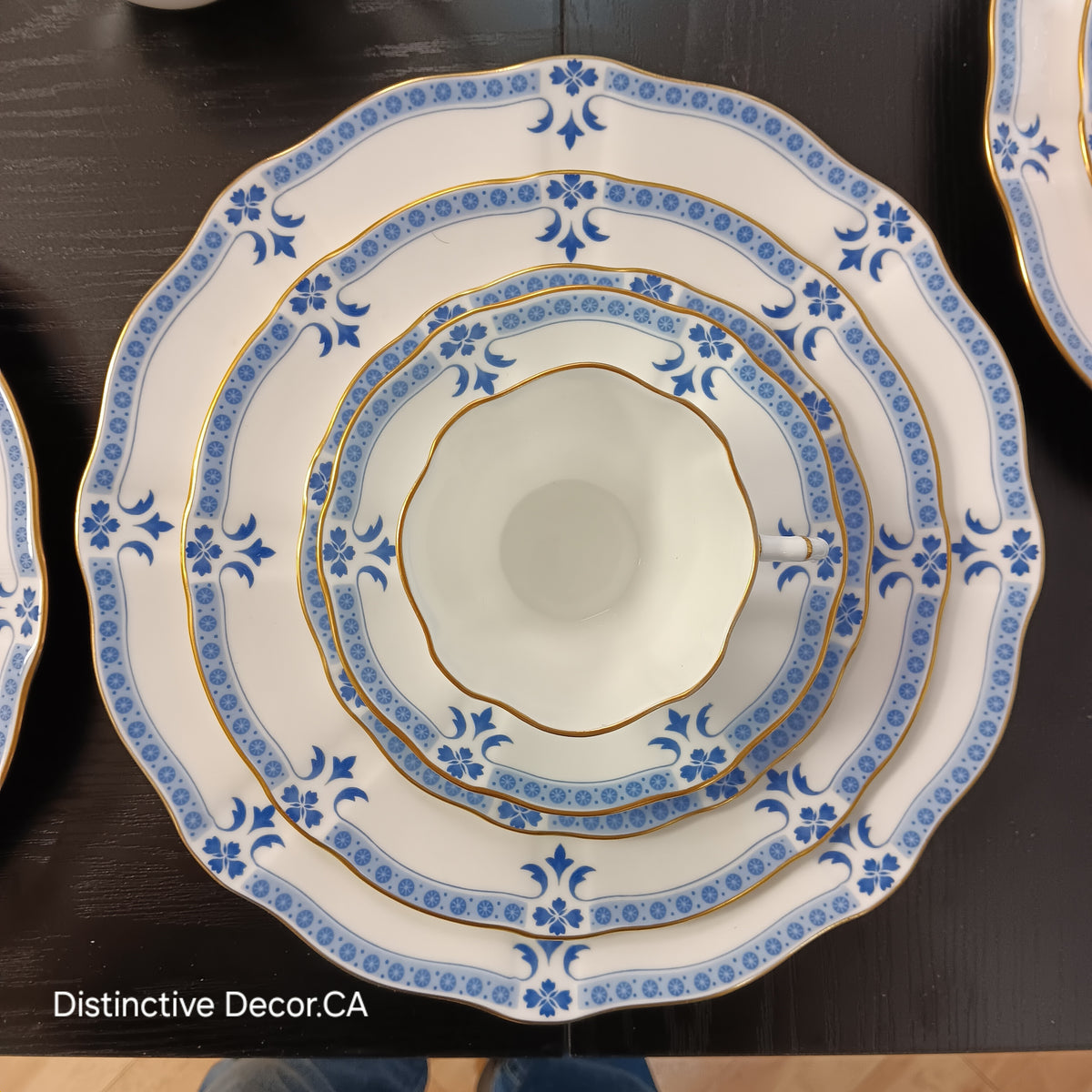 Royal Crown Derby Grenville 5 Piece Place Setting