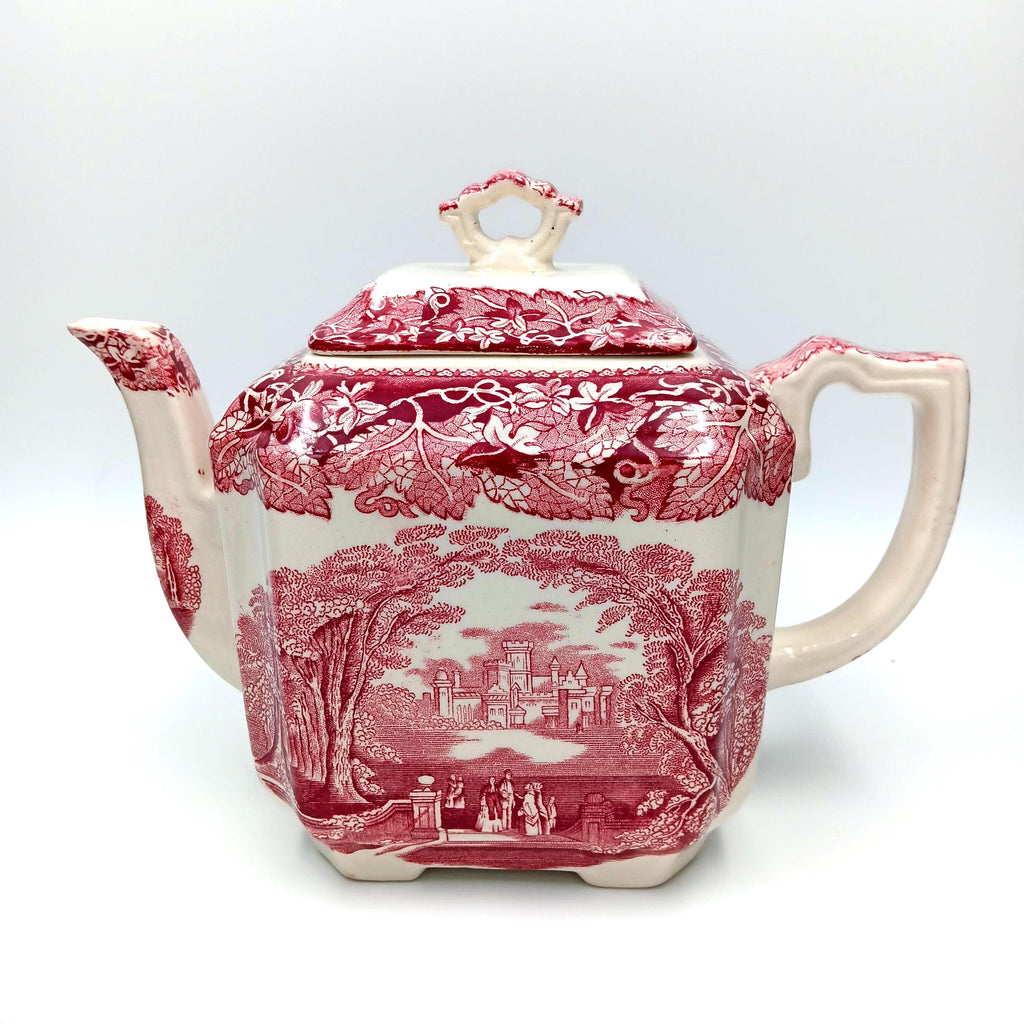 Vintage Mason's Vista Pink Ironstone, Accessory Pieces