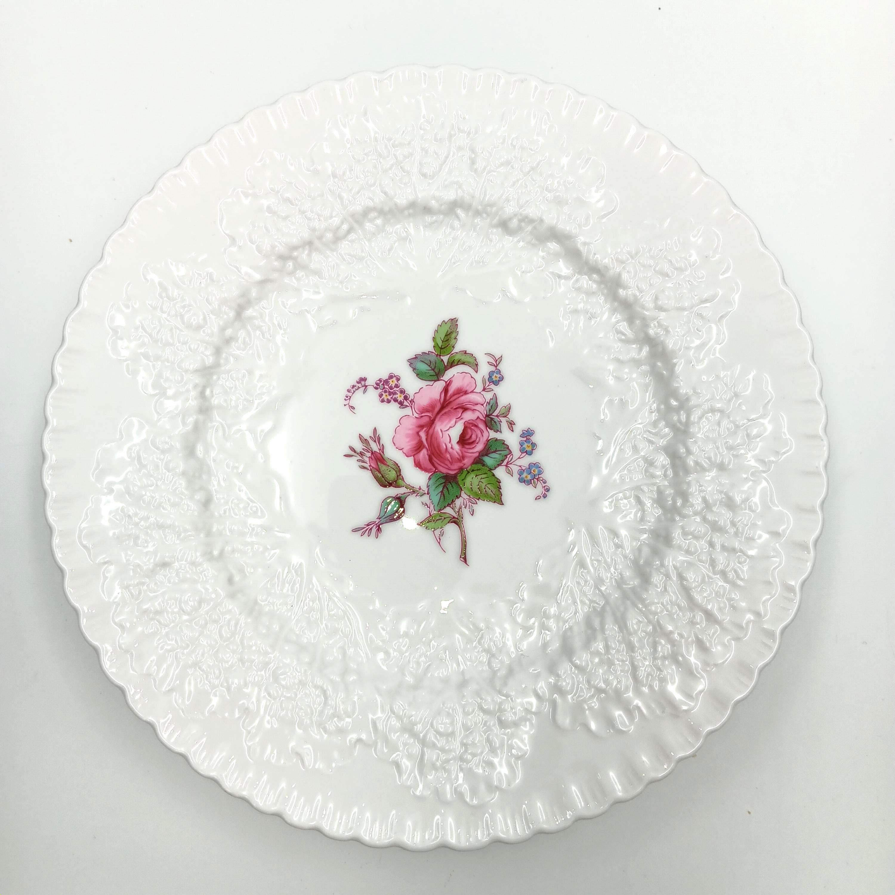 Bridal Rose Pink Exquisite Vintage Dinnerware