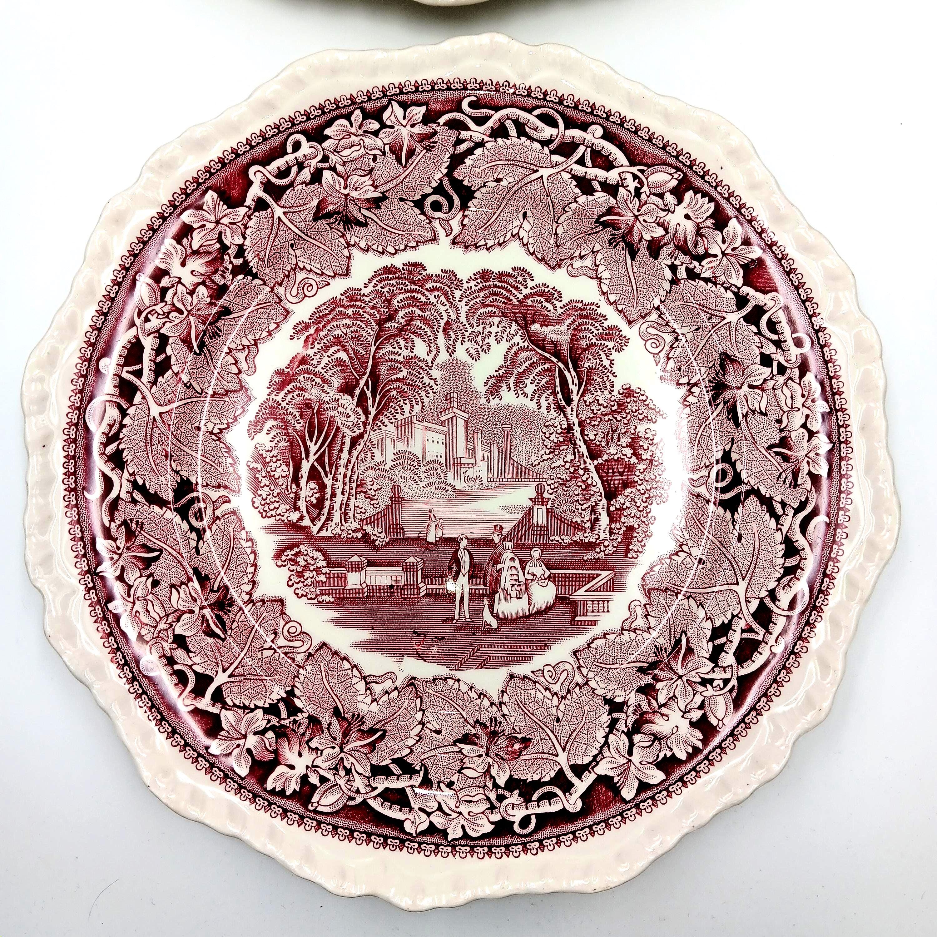 Vintage Mason's Vista Pink Table Settings