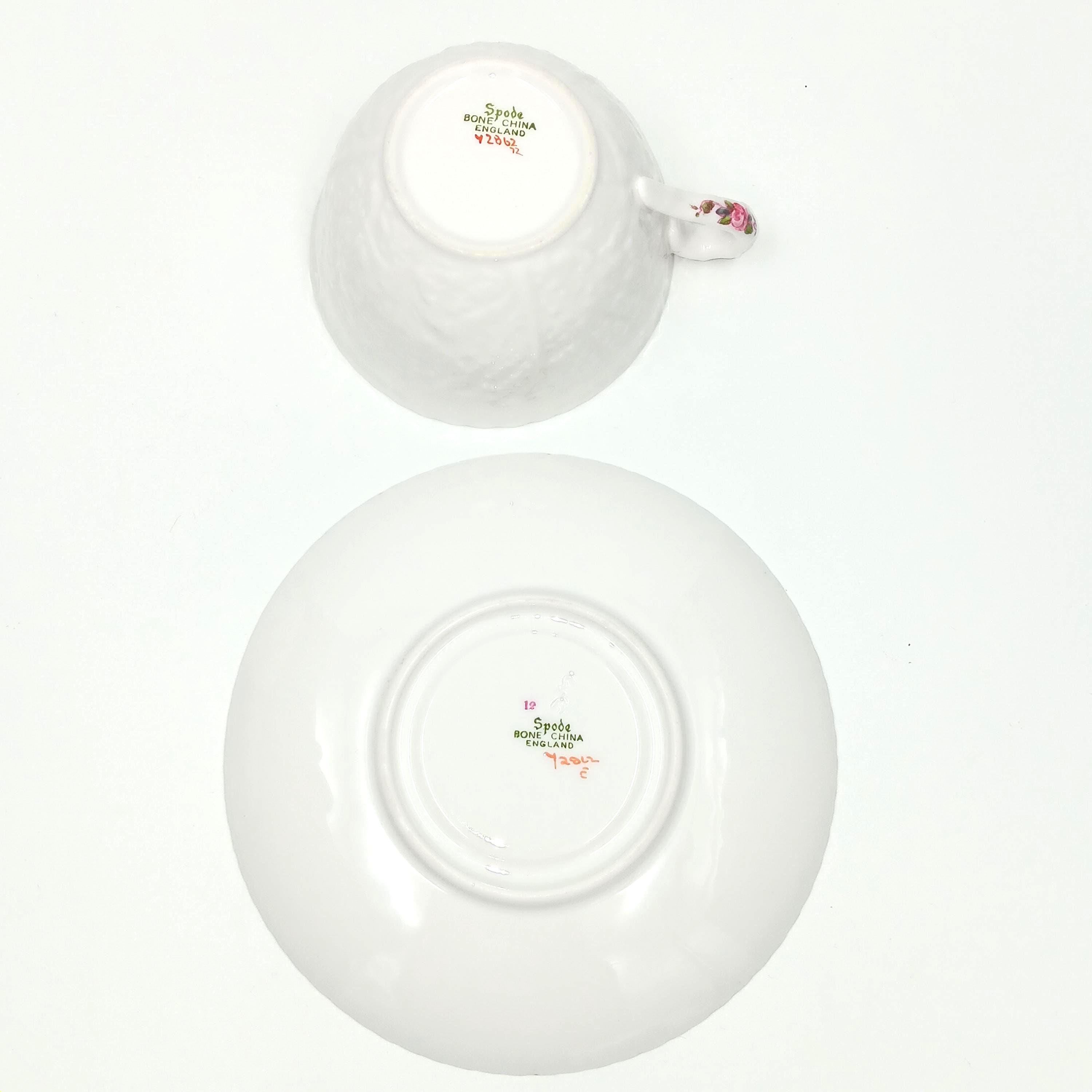 Bridal Rose Pink Exquisite Vintage Dinnerware