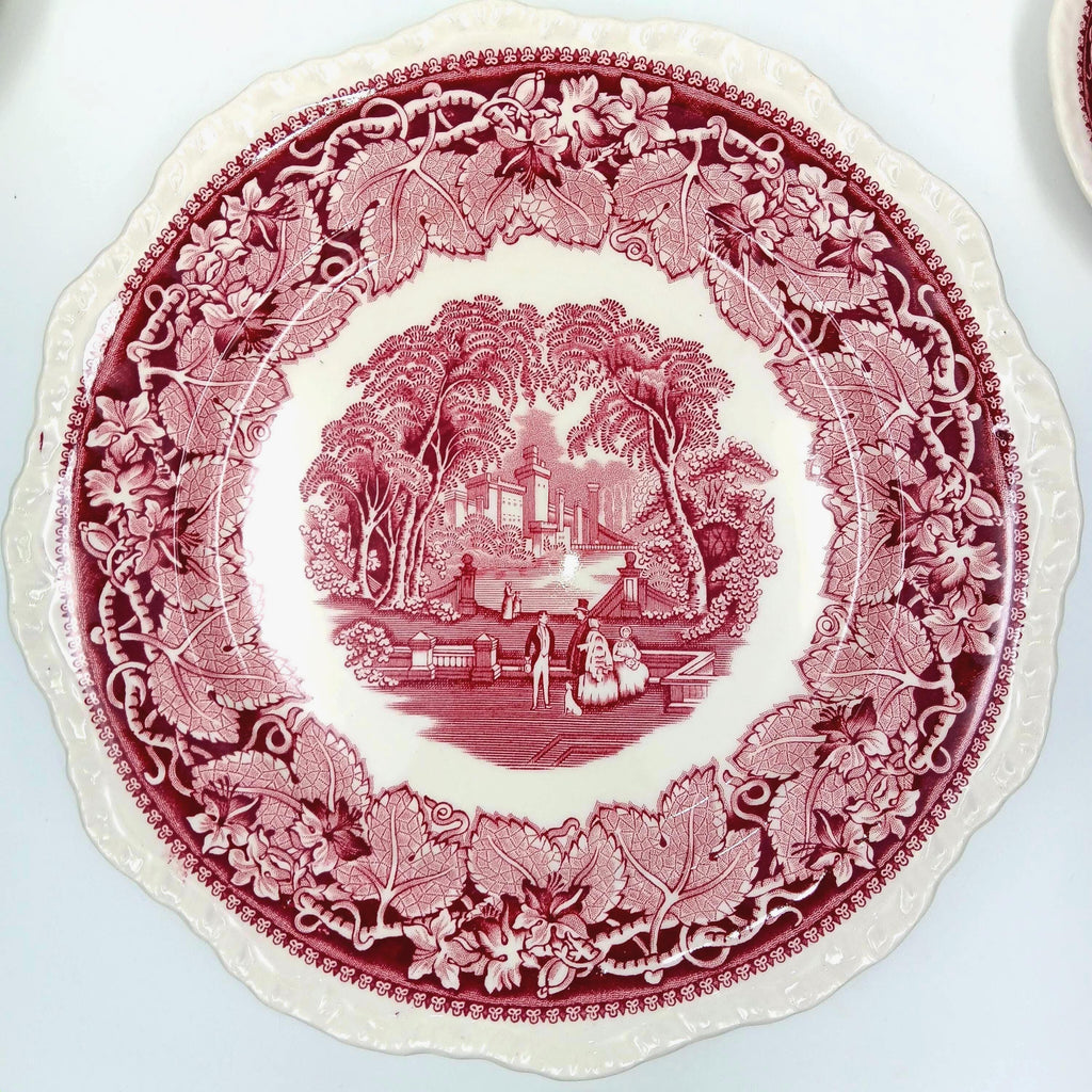 Vintage Mason's Vista Pink Table Settings