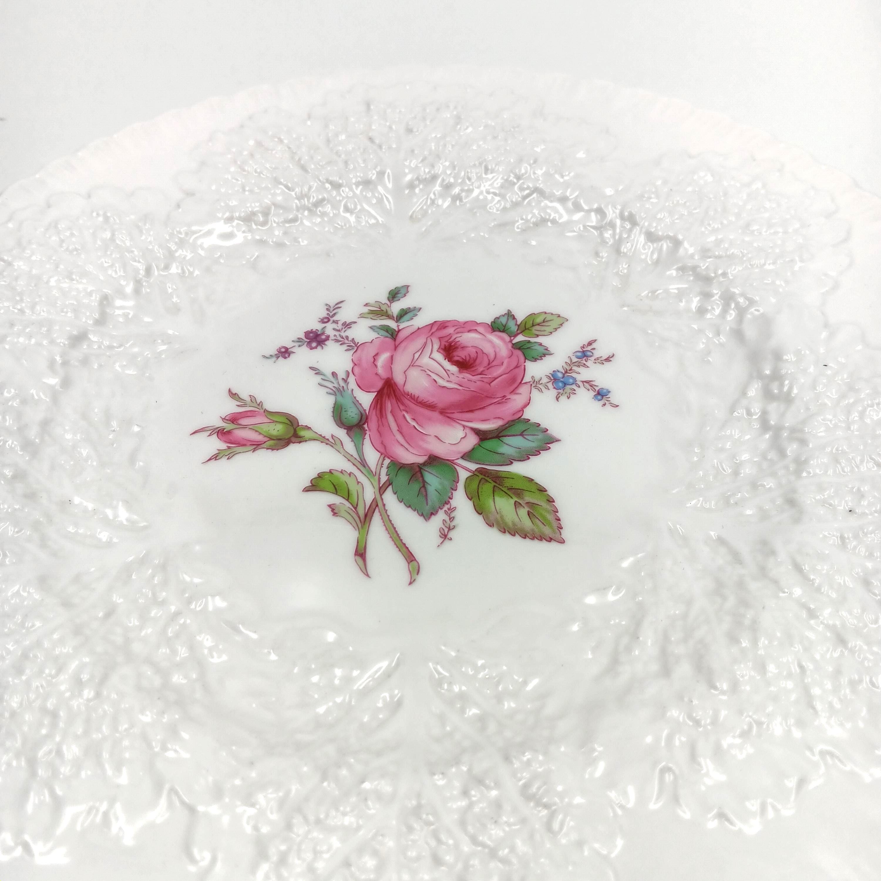 Bridal Rose Pink Exquisite Vintage Dinnerware