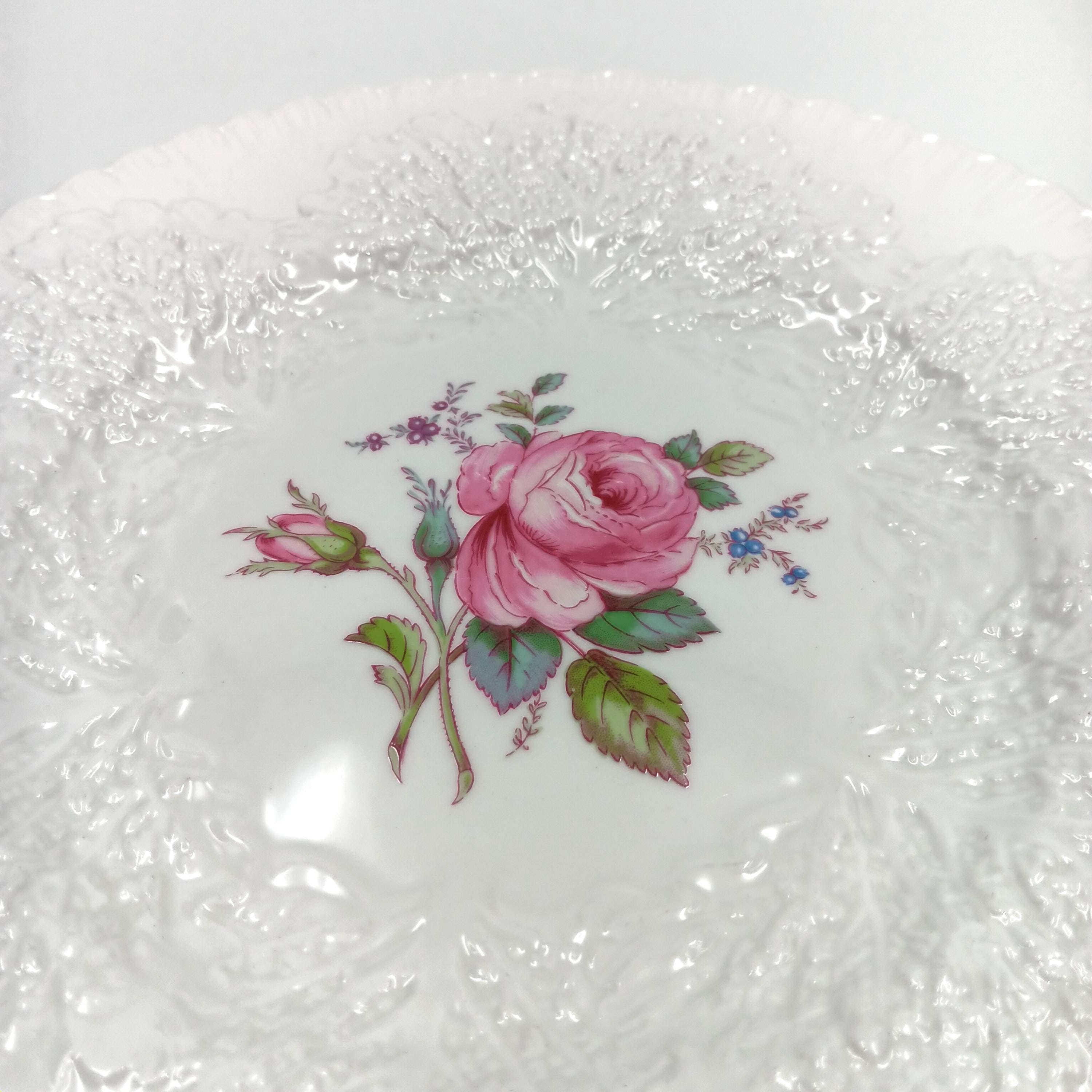 Bridal Rose Pink Exquisite Vintage Dinnerware