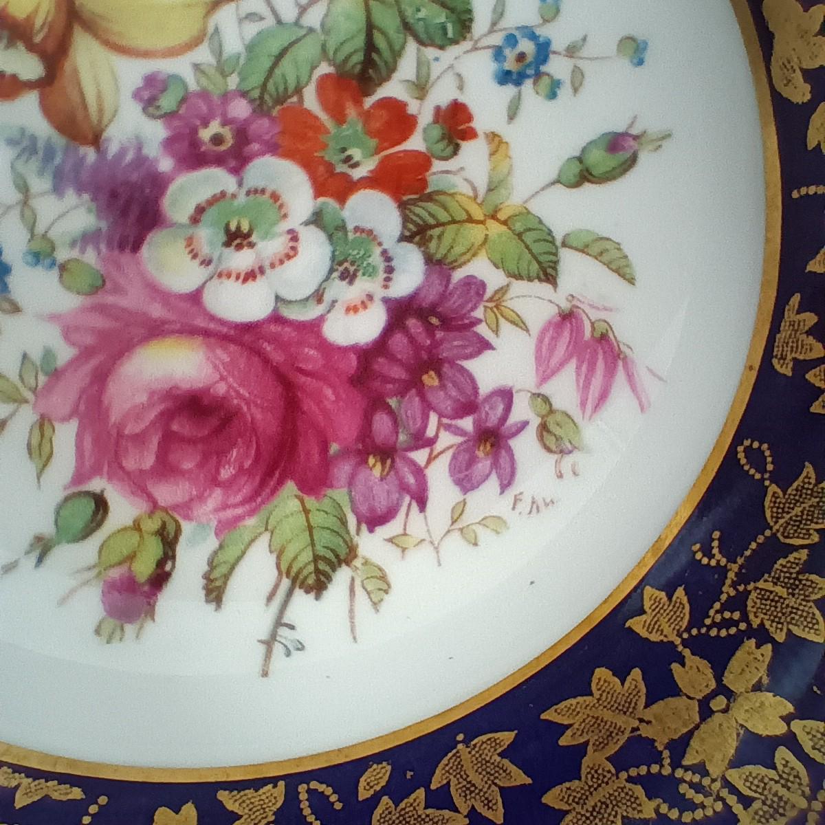 Vintage Hammersley Signed Teacup & Saucer