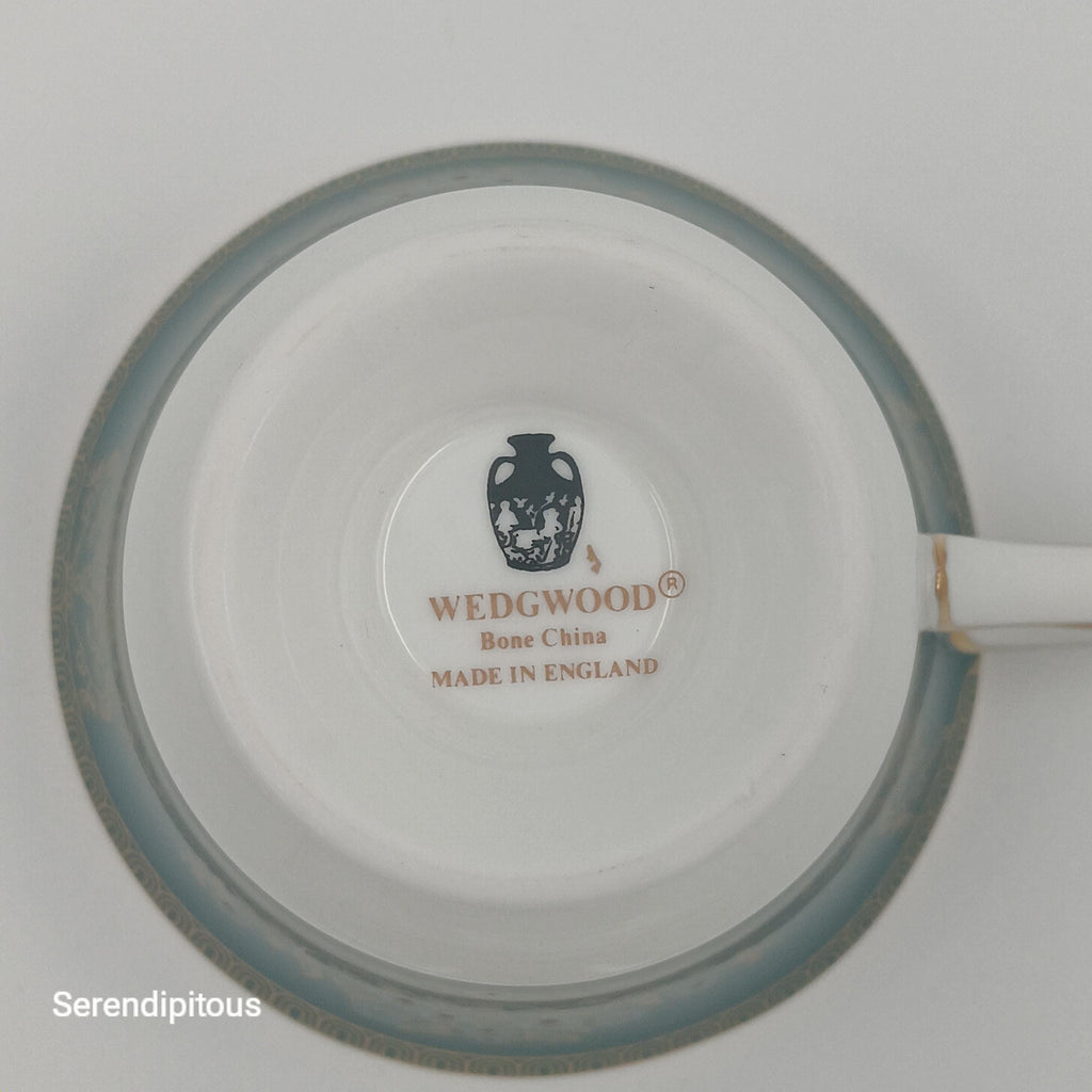 Wedgwood "Agincourt", Set of 8 Teacups & Saucers