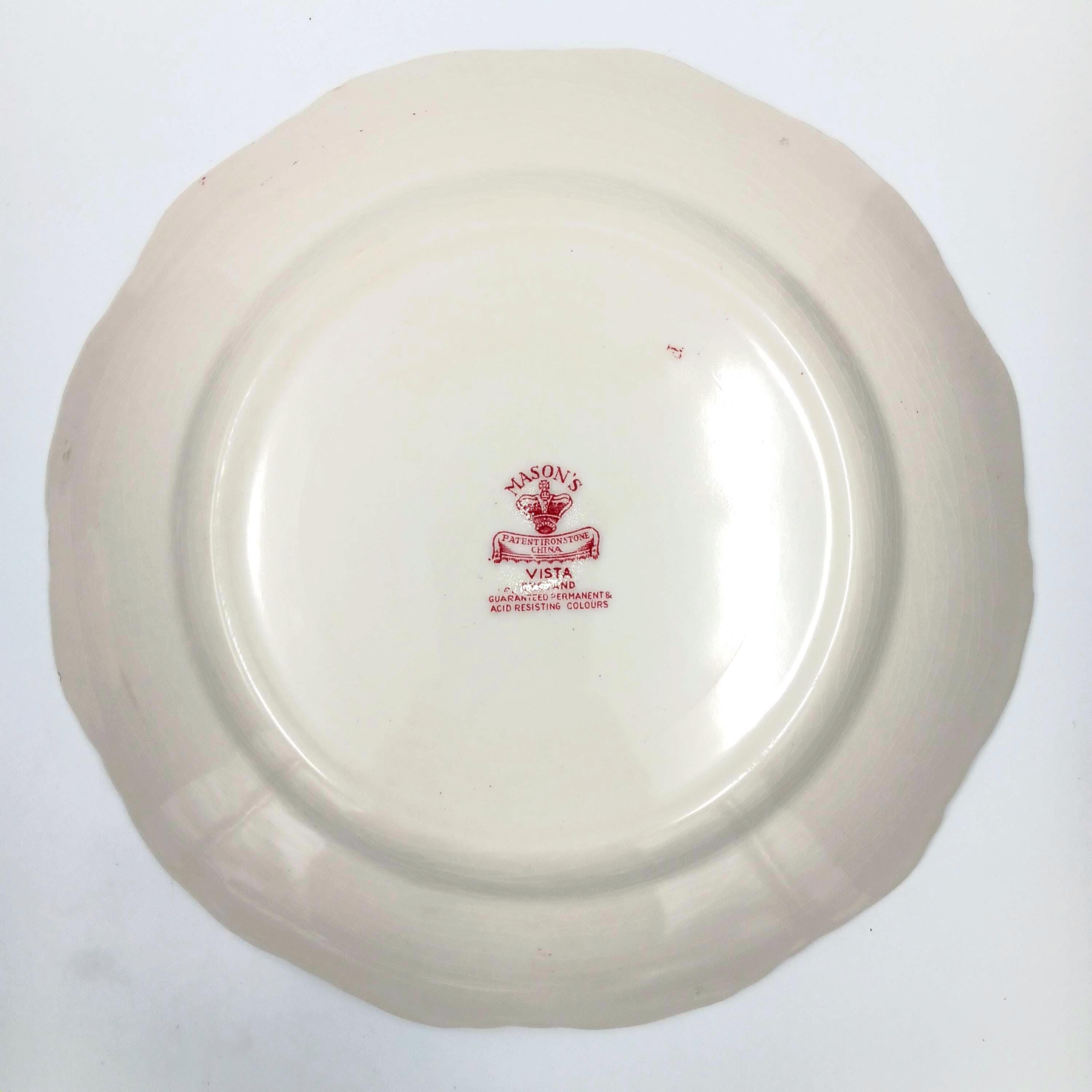 Vintage Mason's Vista Pink Table Settings