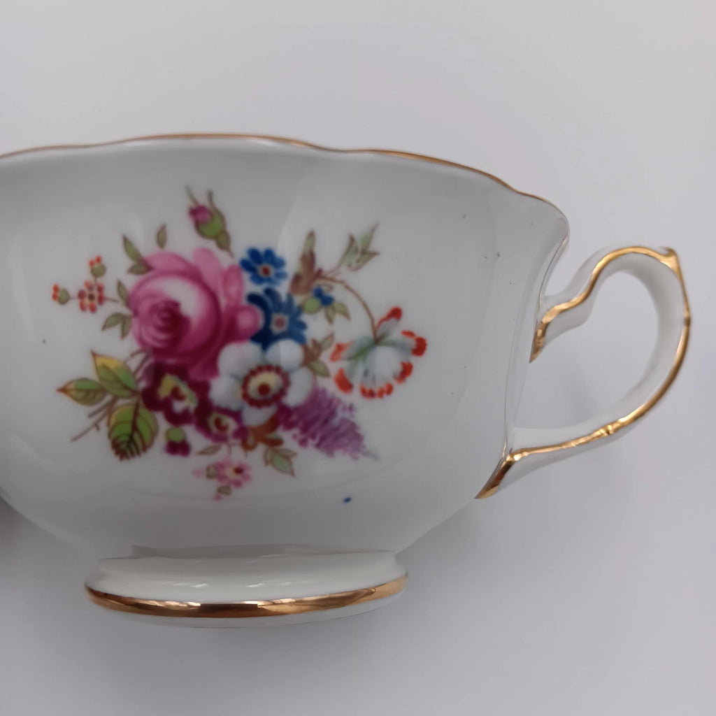 Vintage Hammersley Signed Teacup & Saucer